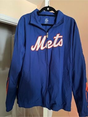 Men’s Nike NY Mets zip up windbreaker size XXL